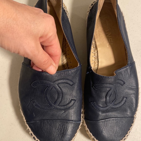Chanel espadrilles used women's - I am a size women's 6 - Picture 1 of 9